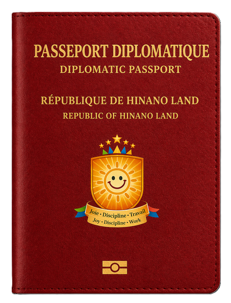 Passeport diplomatique HINANO LAND