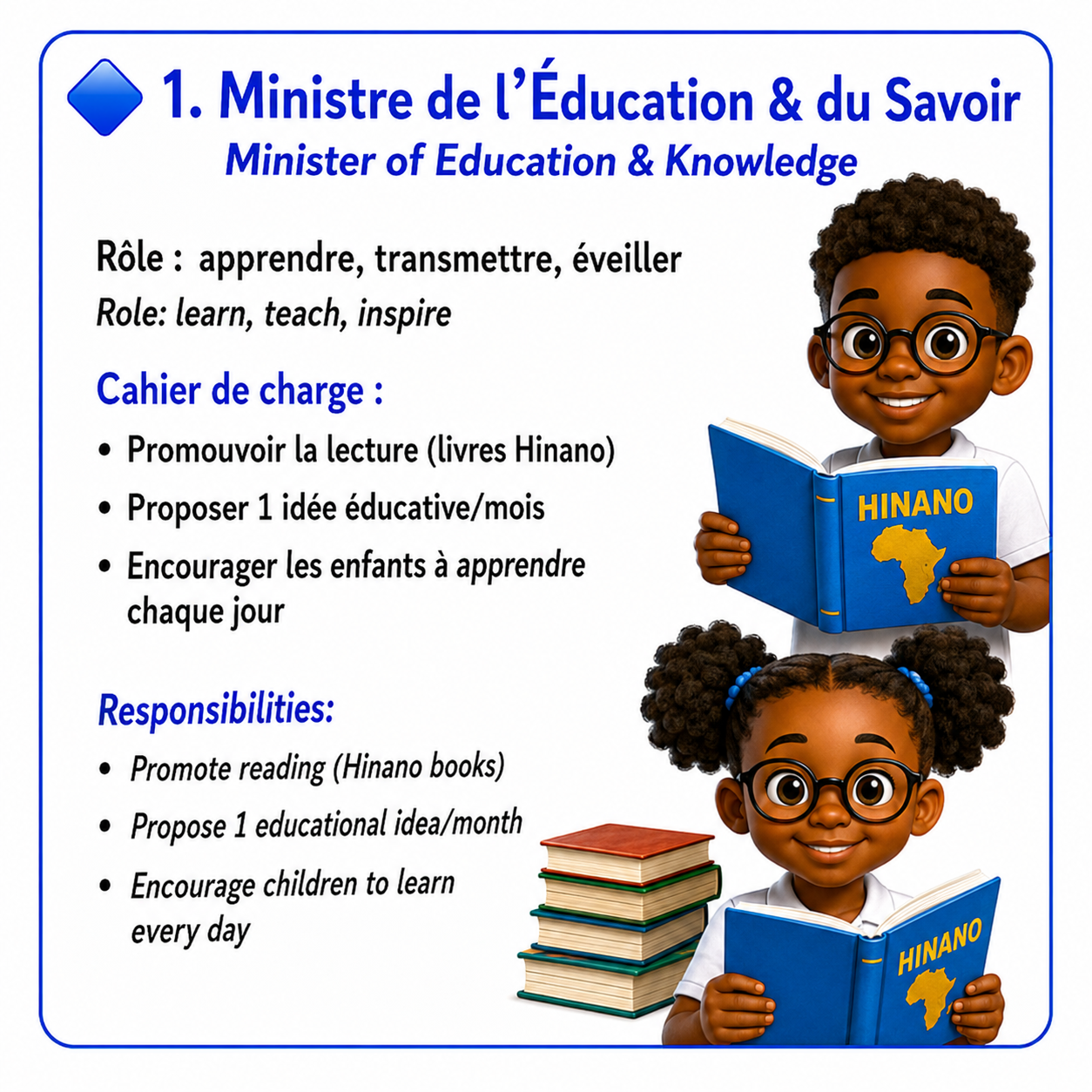 Ministère 1 de HINANO LAND