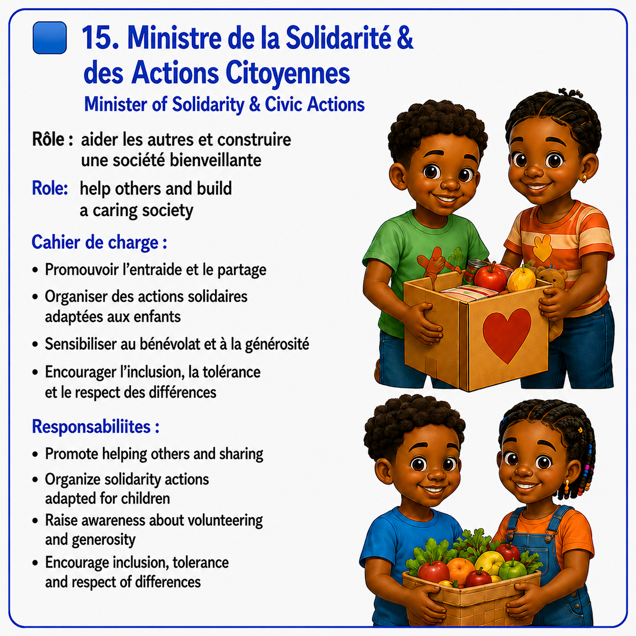 Ministère 15 de HINANO LAND