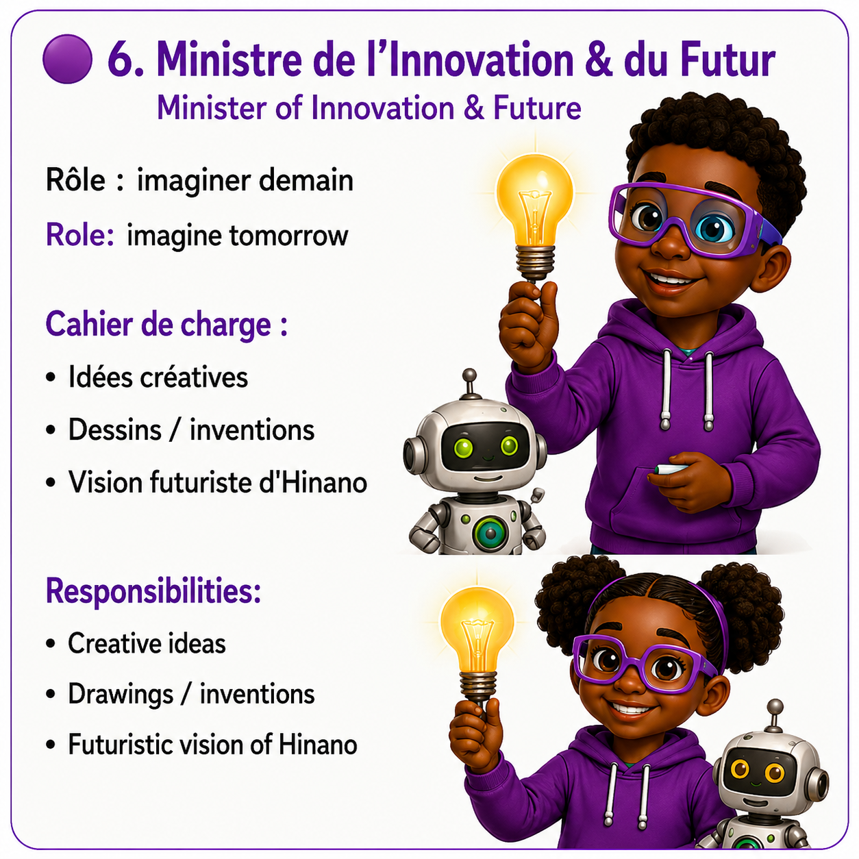 Ministère 6 de HINANO LAND